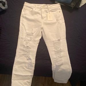NWT white high rise skinny Cello jeans size 11
